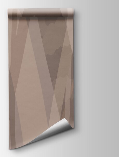 Fototapeta Hnědý a bílý vlnitý vzor, Abstraktní fototapety, Populární fototapety, t00859 - Tapeko.co.cz
