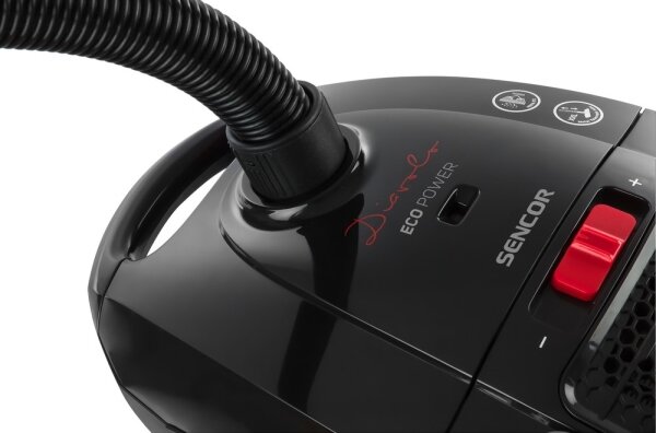 Sencor - Sáčkový vysavač 3 l 700W/230V černá/červená