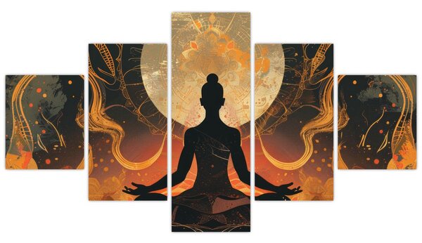Obraz - Meditace (125x70 cm)