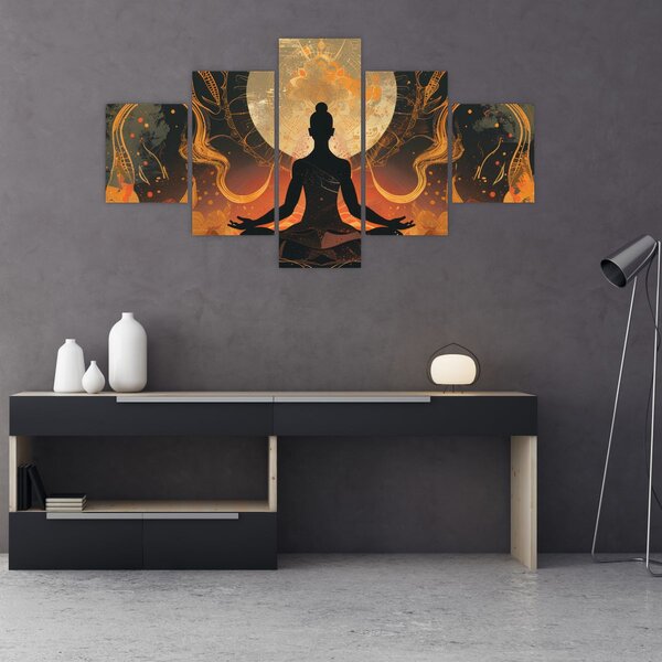 Obraz - Meditace (125x70 cm)
