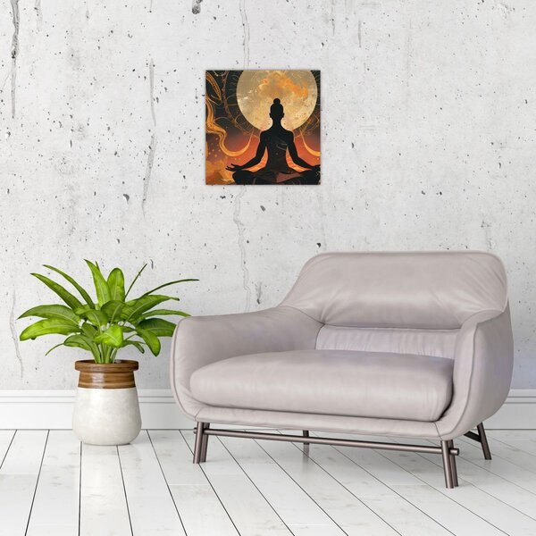 Obraz - Meditace (30x30 cm)
