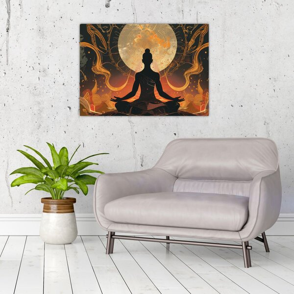 Obraz - Meditace (70x50 cm)