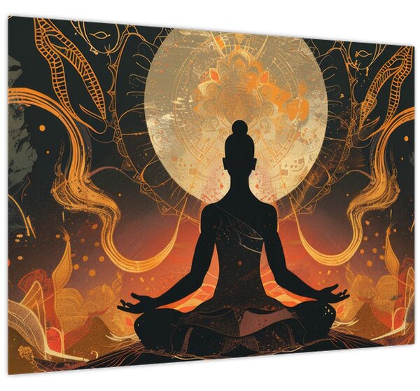 Obraz - Meditace (70x50 cm)