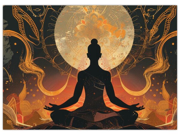 Obraz - Meditace (70x50 cm)