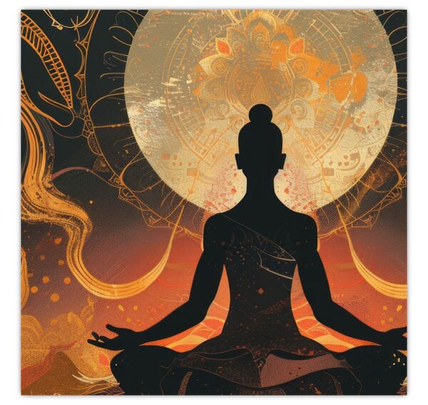 Obraz - Meditace (30x30 cm)
