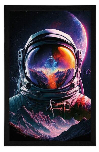 Plakát portrét astronauta