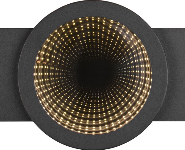 Stropní LED svítidlo WHEELER 2 černá/bílá