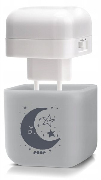 Noční lampa Reer šedé