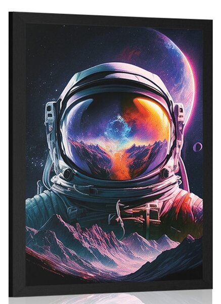 Plakát portrét astronauta