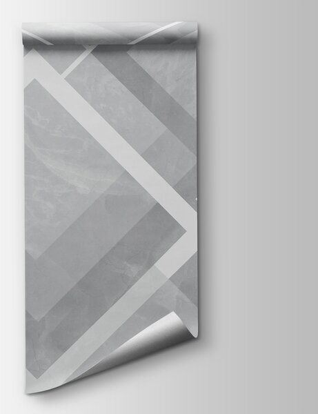 Fototapeta Šedobílé pozadí s bílými čtverci, Moderní fototapety, Populární fototapety, w02062v4 - Tapeko.co.cz