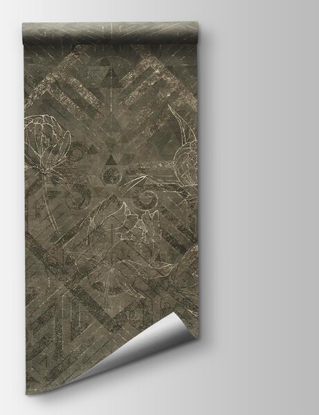 Fototapeta Šedobílý vzorovaný povrch, Populární fototapety, Populární fototapety, w02079 - Tapeko.co.cz