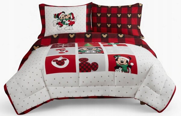 Sada povlečení Disney přikrývka 240x220 polštář 60x60cm 3 díly