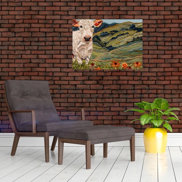 Obraz - Imitace pleteného motivu (70x50 cm)