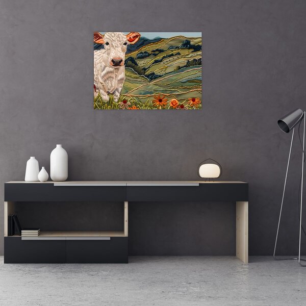 Obraz - Imitace pleteného motivu (70x50 cm)