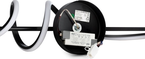 ONLI - LED Nástěnné svítidlo TWIST LED/25W/230V 4000K černá