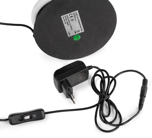 ONLI - LED Stolní lampa TWIST LED/12W/230V 4000K 40 cm černá
