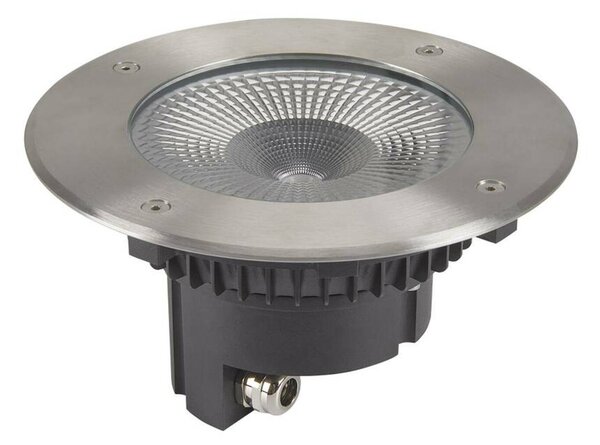 BIG WHITE SLV ROCCI 200 EL kulaté zápustné zemní svítidlo černé 16 W 3000 K 120d 1006104