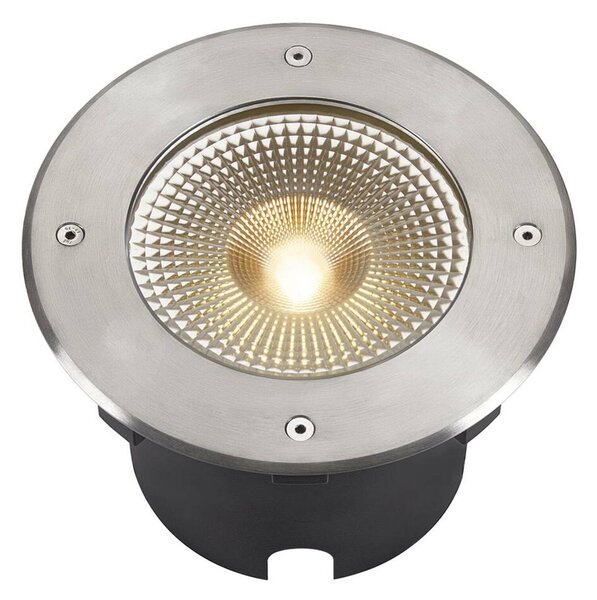 BIG WHITE SLV ROCCI 200 EL kulaté zápustné zemní svítidlo černé 16 W 3000 K 120d 1006104