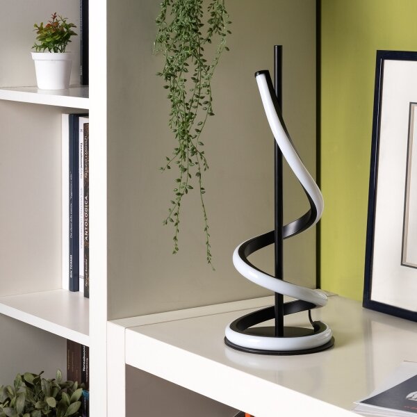ONLI - LED Stolní lampa TWIST LED/12W/230V 4000K 40 cm černá