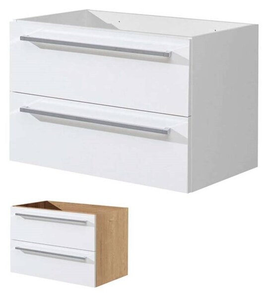 Mereo, Bino, koupelnová skříňka 81 cm, bílá, CN671S