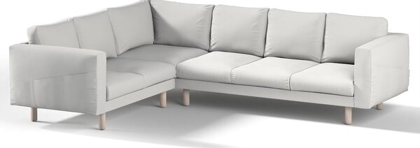 Potah na pohovku IKEA Norsborg rohová 5-místná barva šedá látka pletený vzor