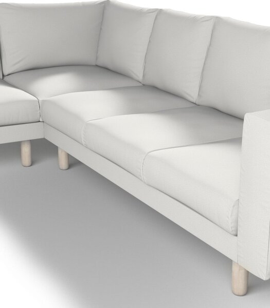 Potah na pohovku IKEA Norsborg rohová 5-místná barva šedá látka pletený vzor