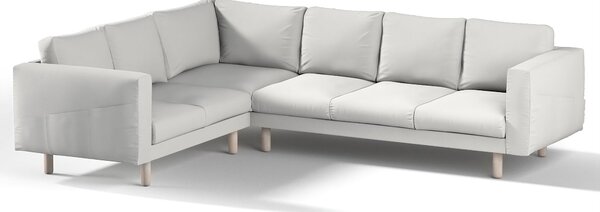 Potah na pohovku IKEA Norsborg rohová 5-místná barva šedá látka pletený vzor