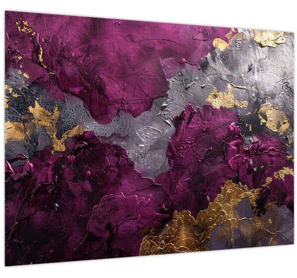 Obraz - Texturovaní abstrakce (70x50 cm)
