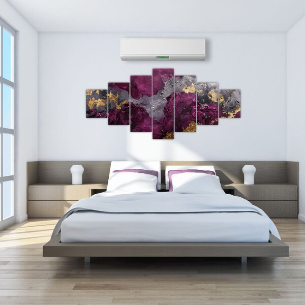 Obraz - Texturovaní abstrakce (210x100 cm)
