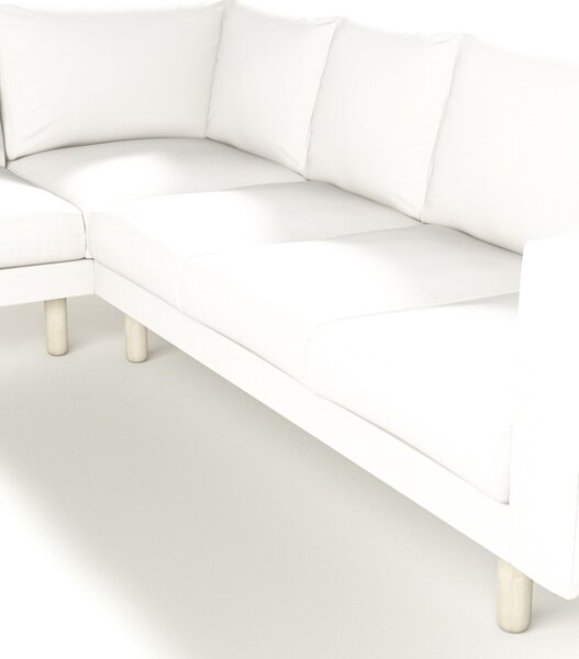 Potah na pohovku IKEA Norsborg rohová 5-místná barva bílá