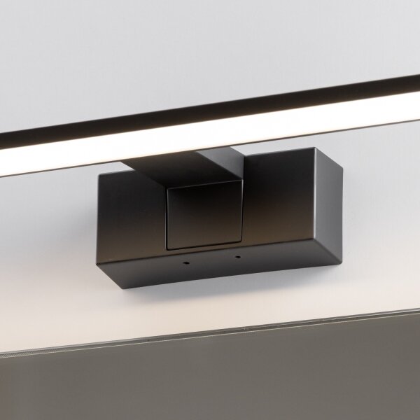 Brilagi - LED Koupelnové osvětlení zrcadla VESTRA LED/6W/230V 30 cm IP44 černá