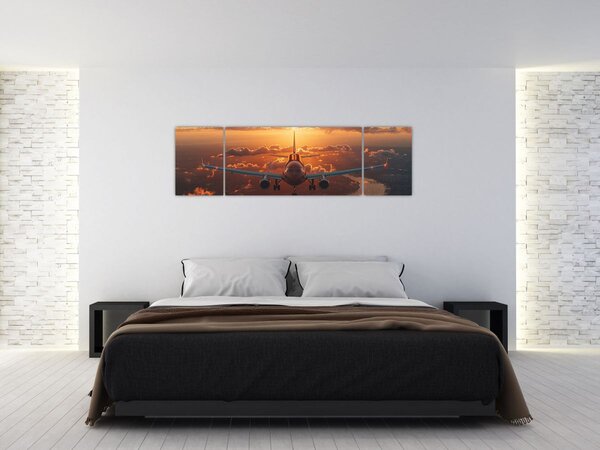 Obraz - Dopravní letadlo (170x50 cm)