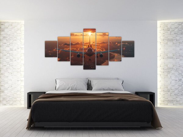 Obraz - Dopravní letadlo (210x100 cm)