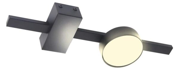 LED Stropní svítidlo JOY 1xGX53/6W/230V černá