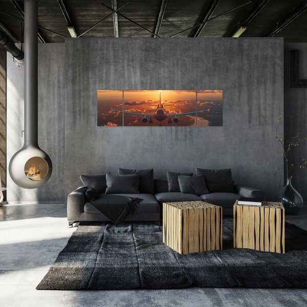 Obraz - Dopravní letadlo (170x50 cm)
