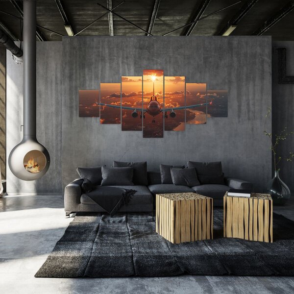 Obraz - Dopravní letadlo (210x100 cm)