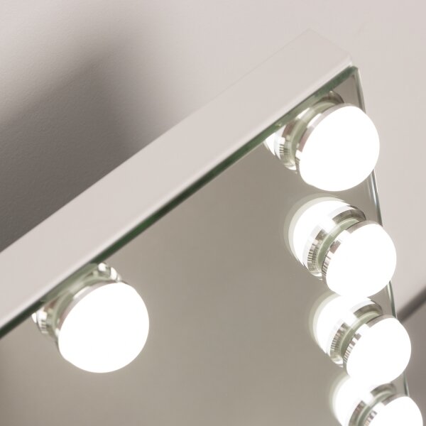 Brilagi - LED Stmívatelné make-up zrcadlo HOLLYWOOD LED/15W/230V 3000/4000/6500K