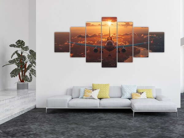 Obraz - Dopravní letadlo (210x100 cm)