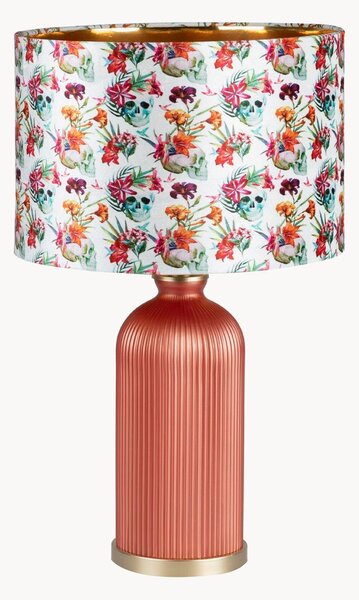 Velká stolní lampa ze skla Skullcandy