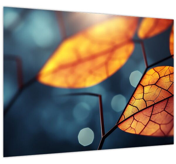 Obraz - Textura listů (70x50 cm)