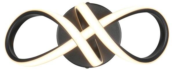 Stropní LED svítidlo RUSA černá