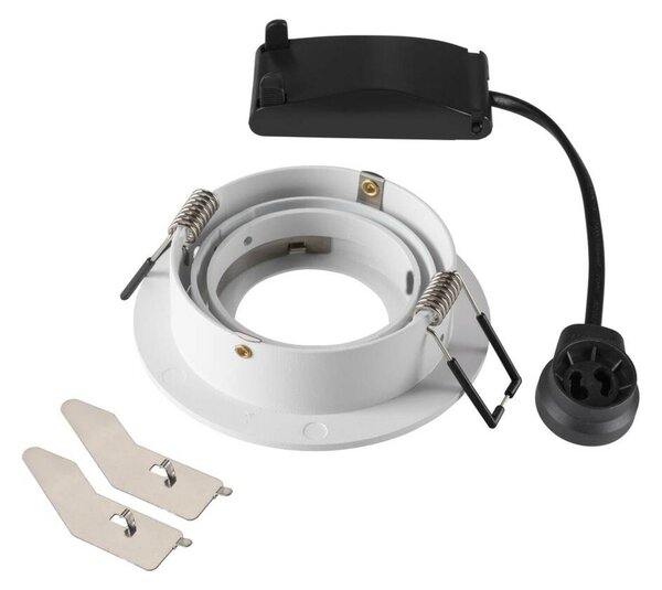 BIG WHITE SLV NEW TRIA 75 stropní vestavné svítidlo, kulaté, max. 10W GU10, bílá 1007374