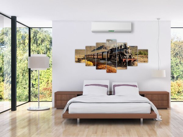Obraz - Parní lokomotiva (210x100 cm)