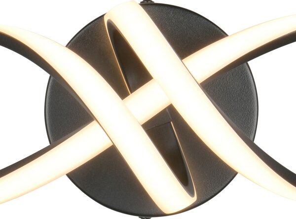 Stropní LED svítidlo RUSA černá