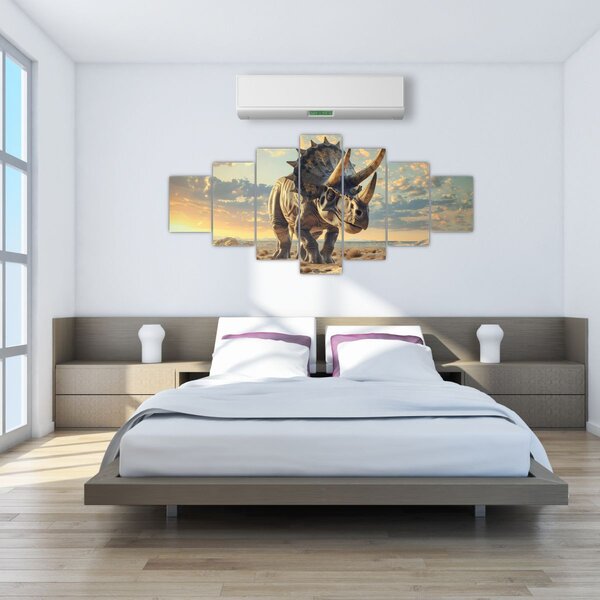 Obraz - Triceratops (210x100 cm)