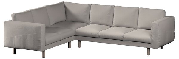 Potah na pohovku IKEA Norsborg rohová 5-místná barva béžová látka pletený vzor