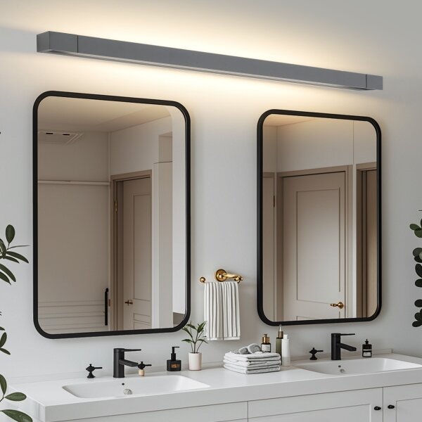Brilagi-LED Koupelnové osvětlení zrcadla AQUA LINE LED/36W/230V 120 cm IP44 antr