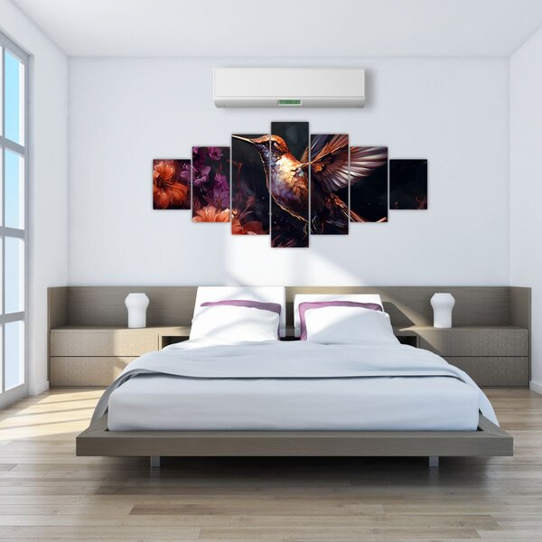 Obraz - Kolibřík (210x100 cm)