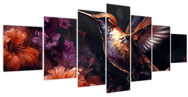 Obraz - Kolibřík (210x100 cm)