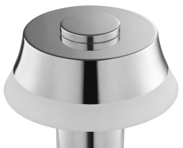 Brilliant - LED Stm nab dotyk stolní lampa KINICH LED/2,5W/5V 2700K lesklý chrom